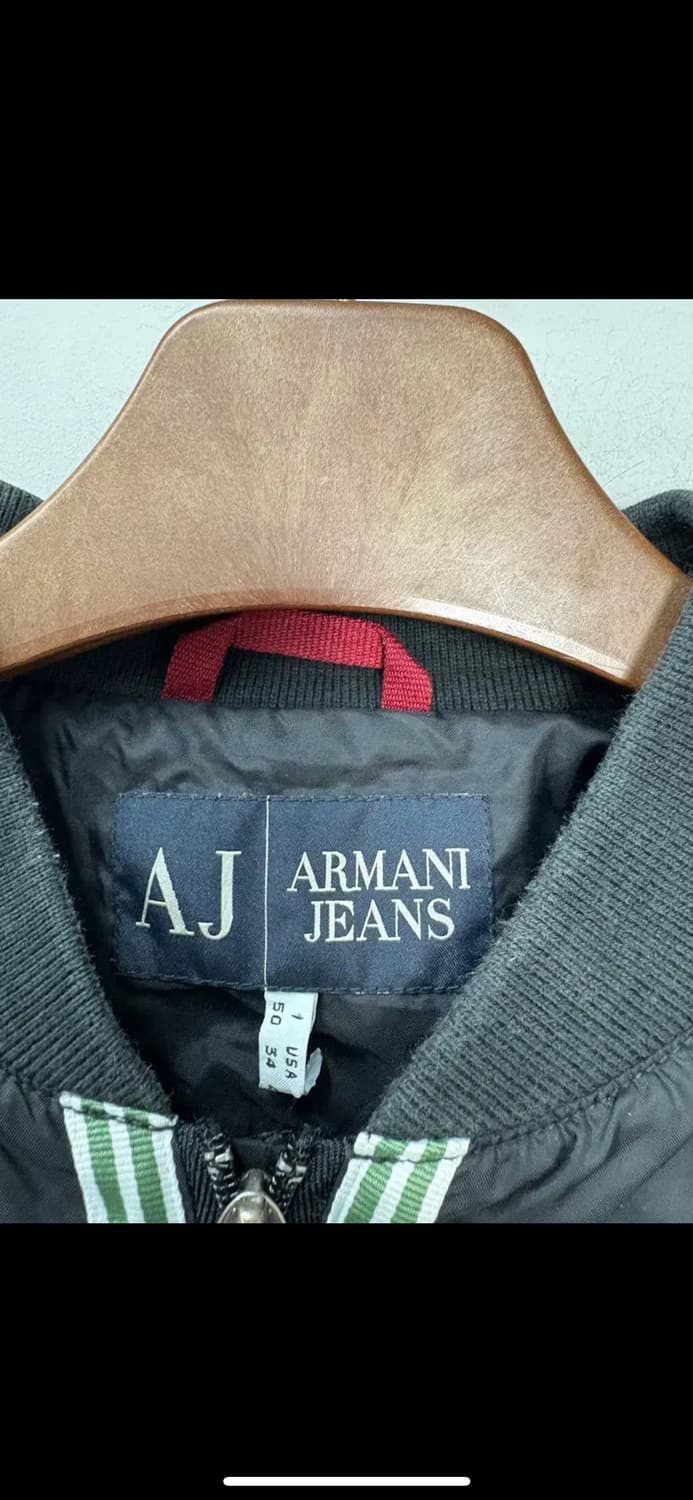 아르마니진스 슬리브 봄버자켓 H1393 상품이미지6