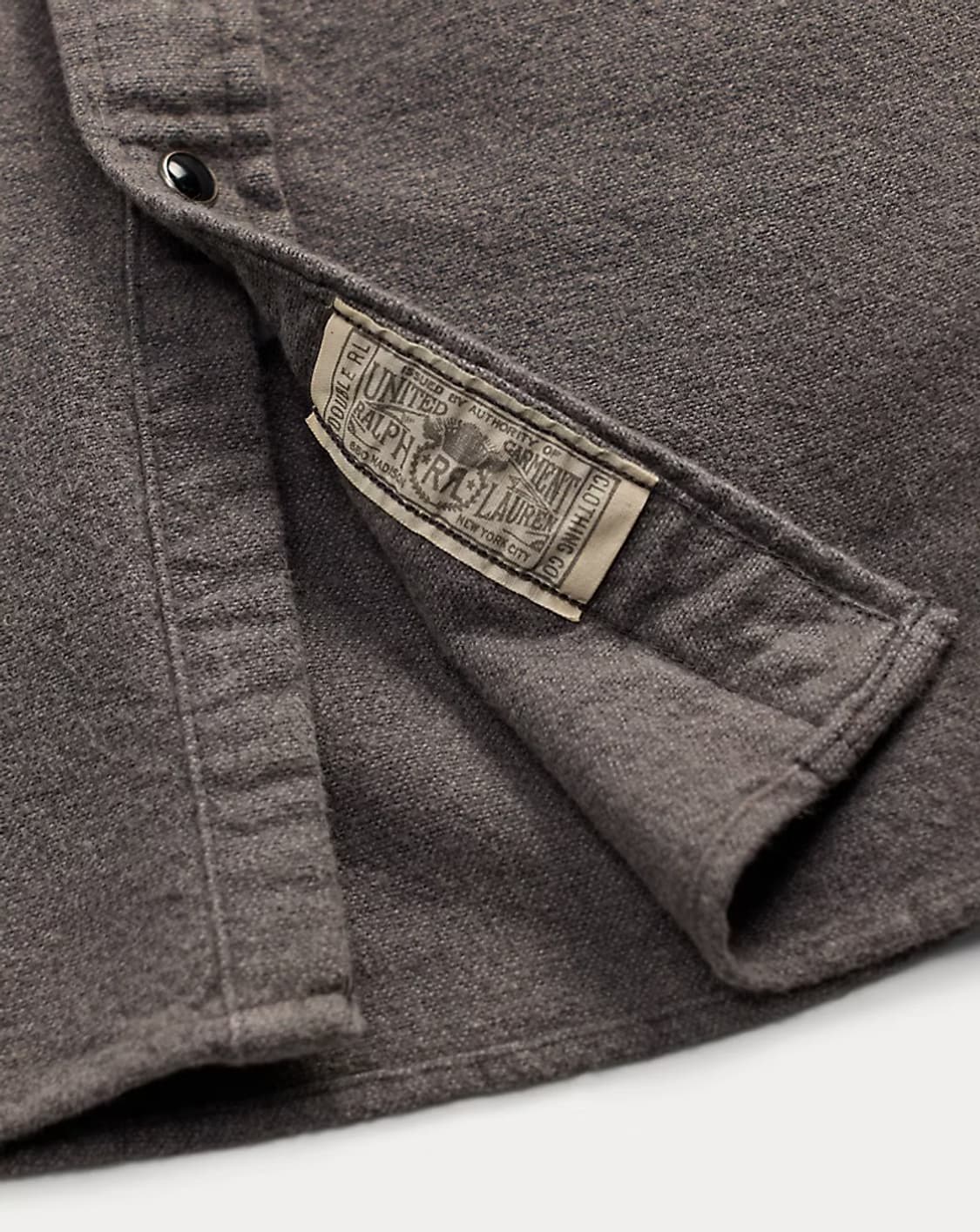 RRL 더블알엘 샤모아 웨스턴 셔츠 헤더 그레이 L사이즈 신품 (교환) 상품이미지4