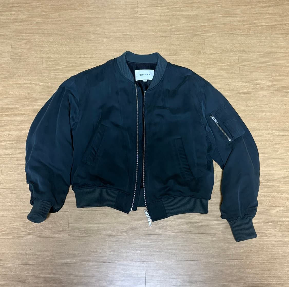 [TONYWACK]토니웩 레이온 트윌 봄버자켓 상품이미지3