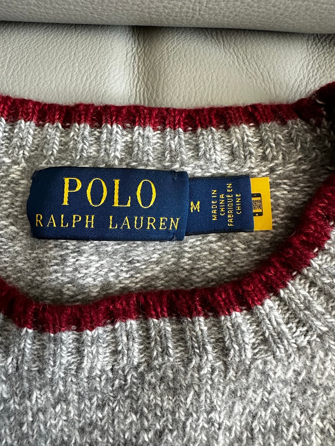 폴로 랄프로렌 성조기 니트 M 상품이미지3