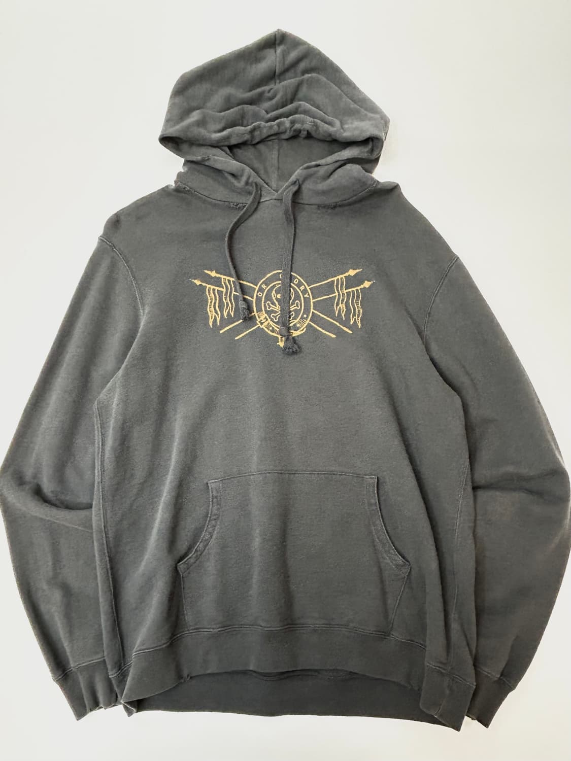 Polo 폴로진스 빈티지 그레이 코튼 후드티   상품이미지2