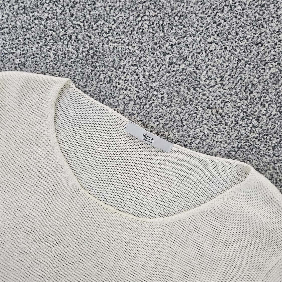 [실측확인] 예one 라운드넥 니트 1104JM2 상품이미지2