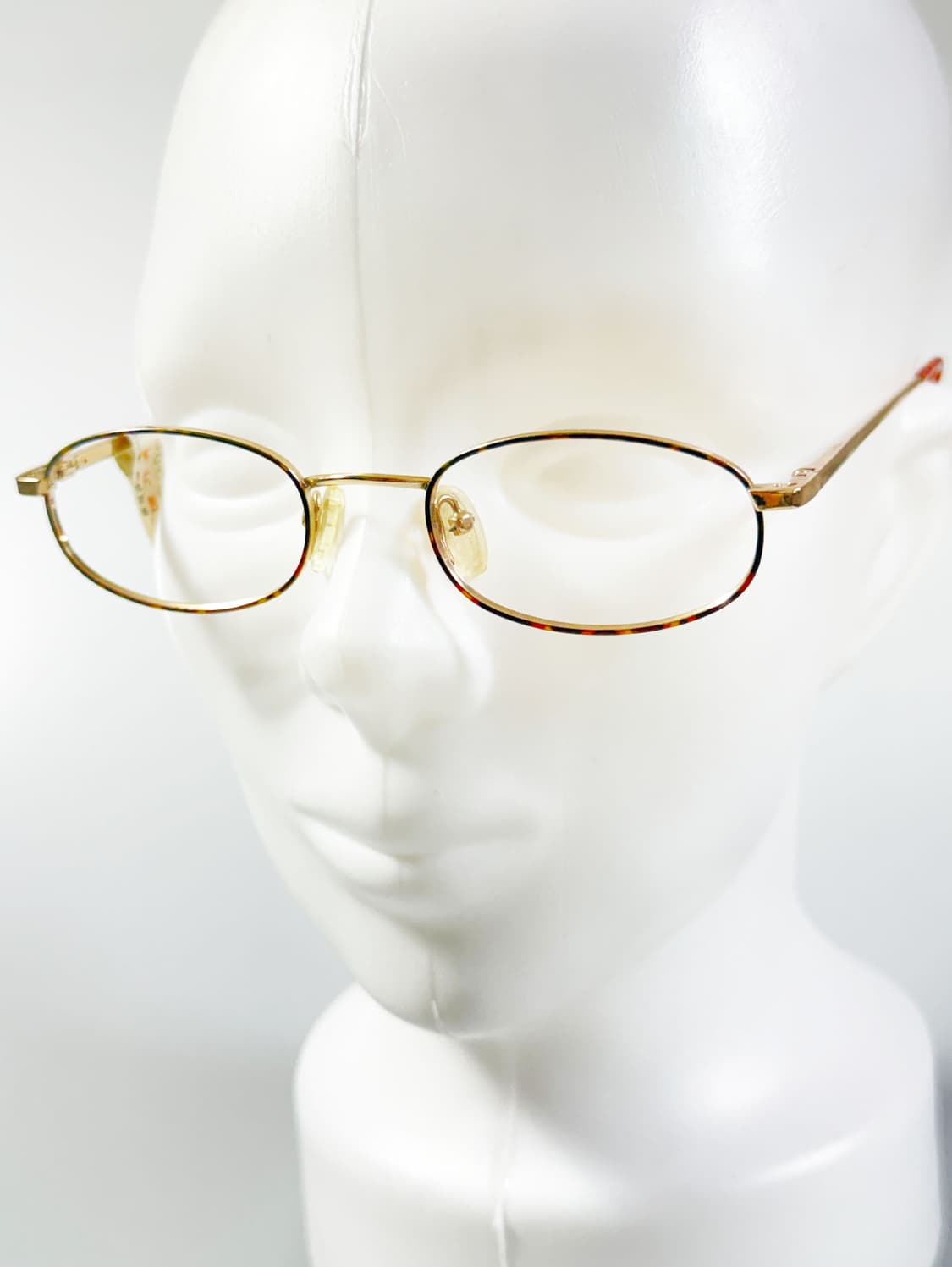 CLIPPERS 슬림 오벌 골드 프레임 빈티지 안경 상품이미지8