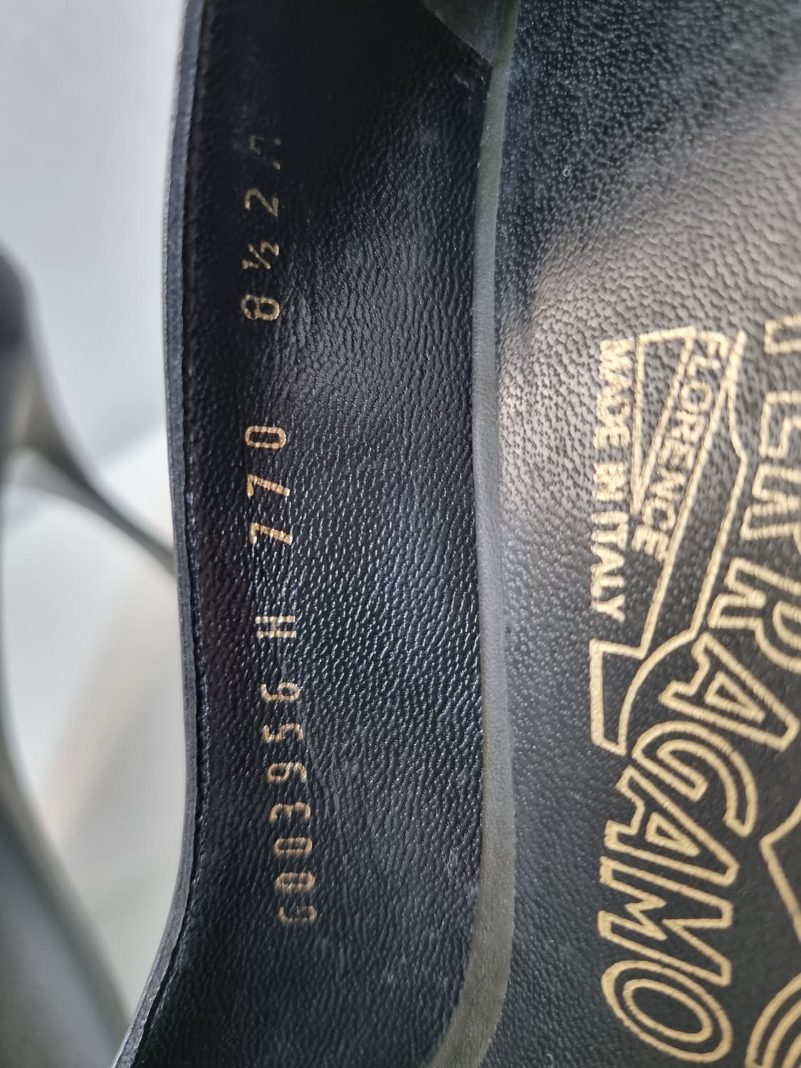 페라가모 여성오픈토 힐8.5/255 상품이미지7