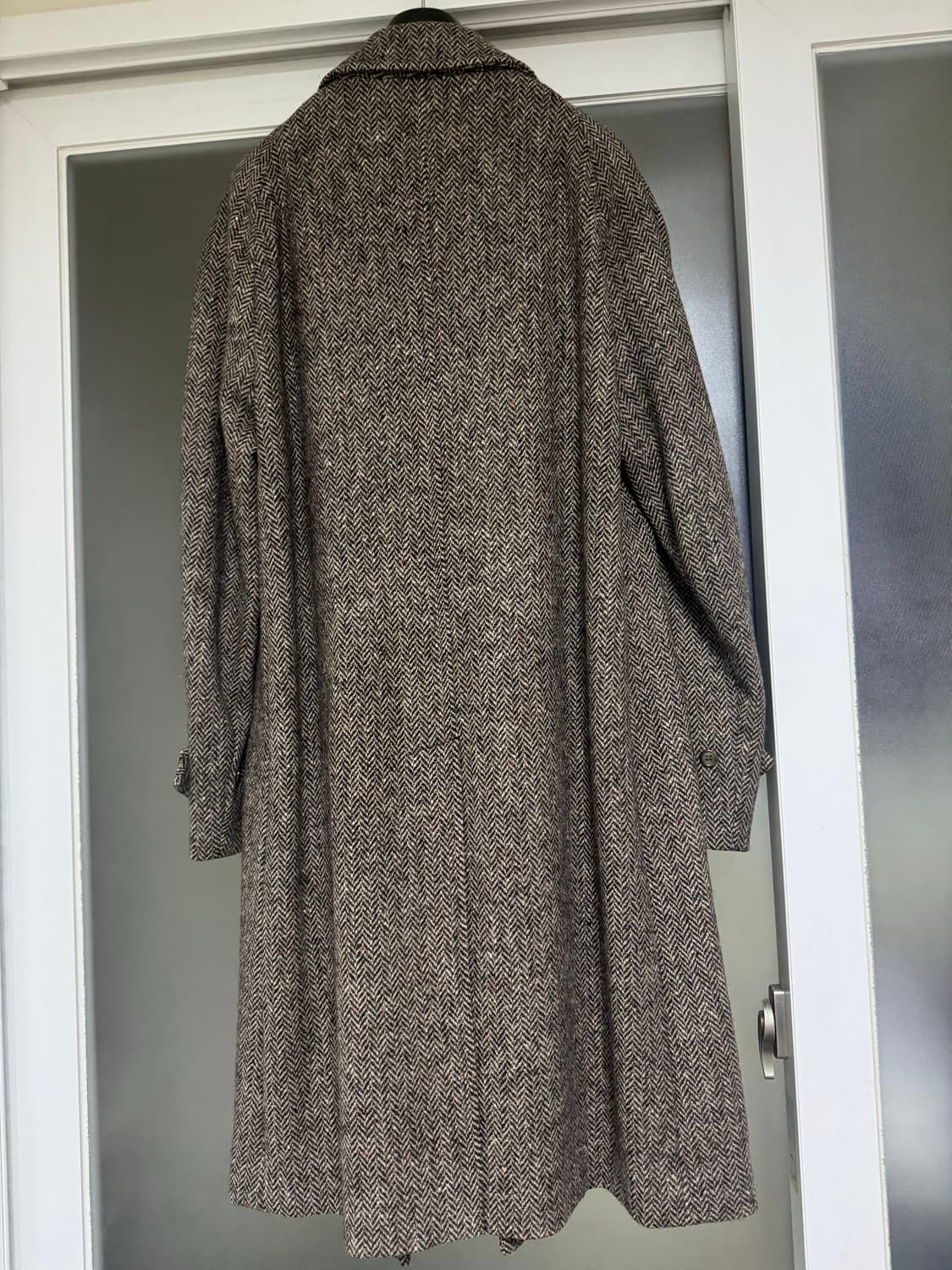 80s 버버리 아이리쉬 트위드 발마칸코트(100-105사이즈) 상품이미지2