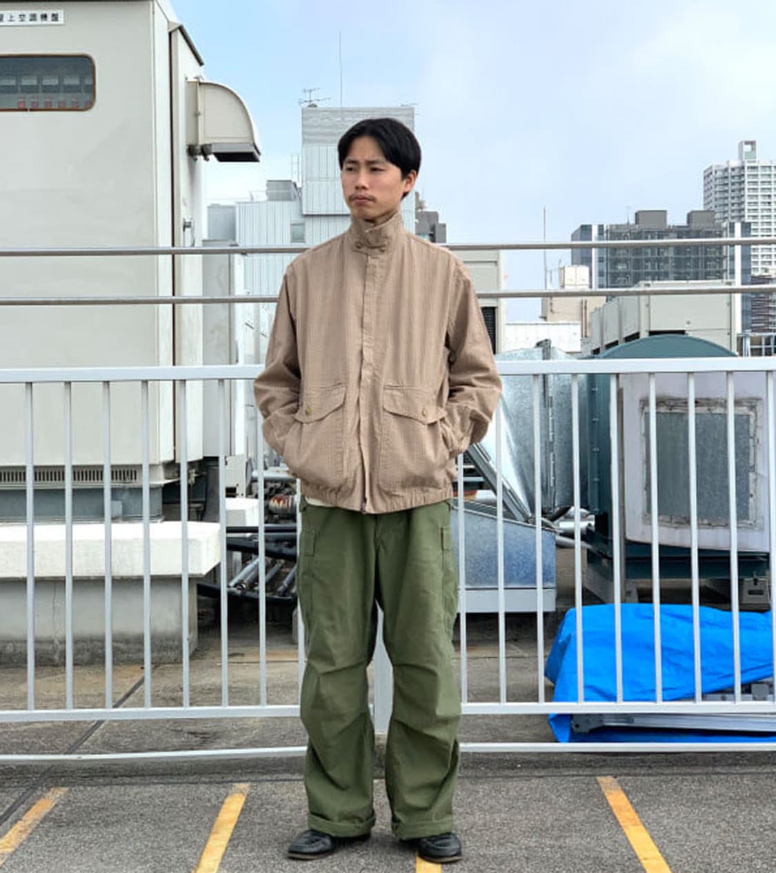BEAMS PLUS - SEERSUCKER BLOUSON 상품이미지3
