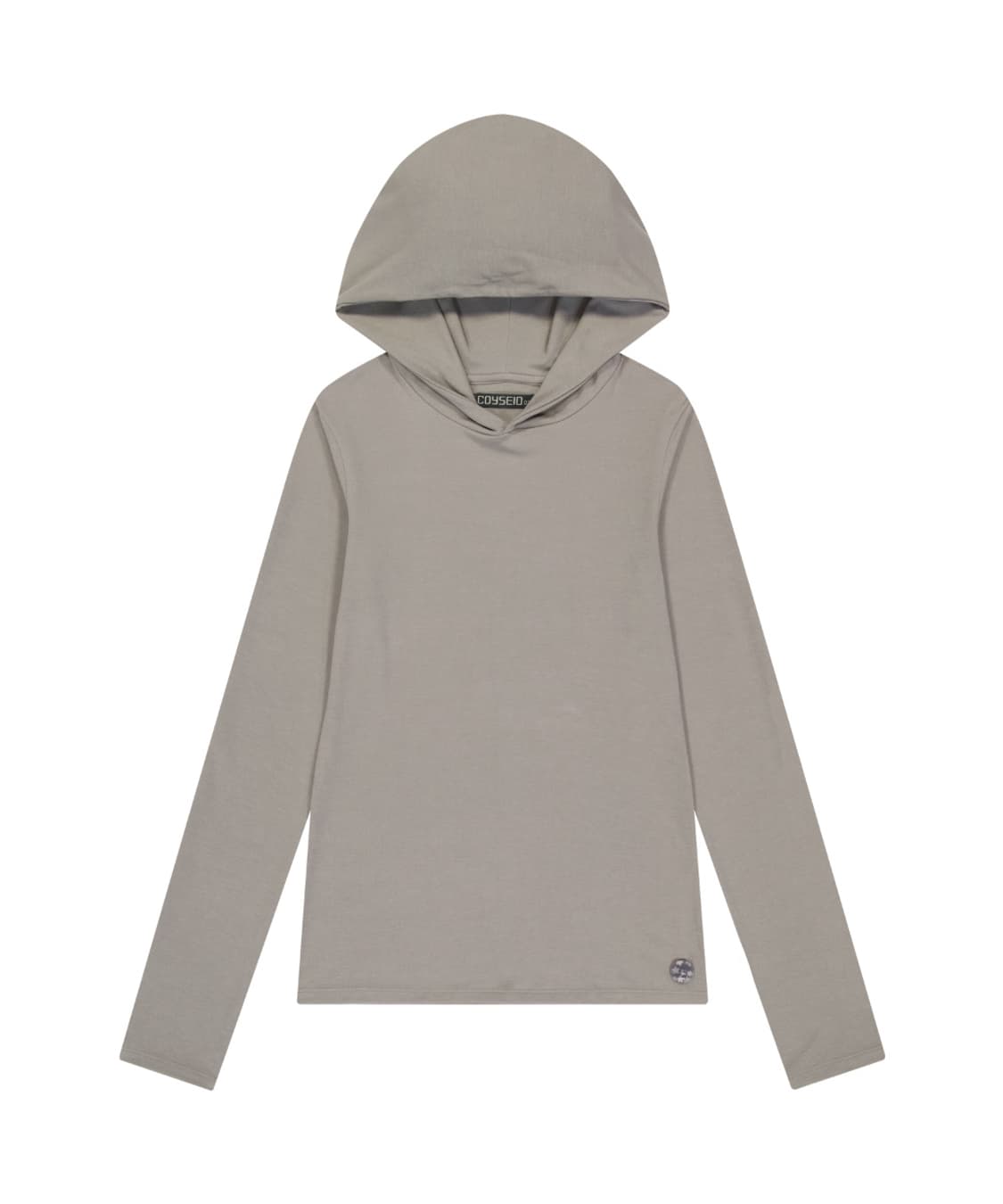 COYSEIO 코이세이오 슬림 롱슬리브 후드 038 그레이 상품이미지1