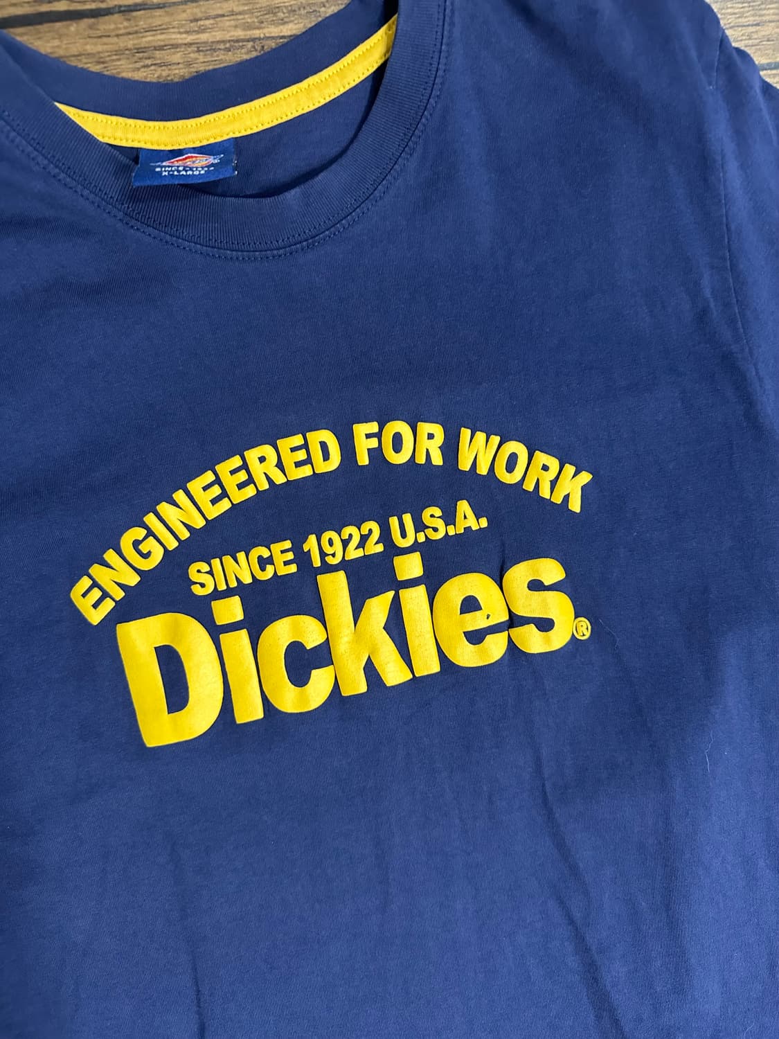 디키즈 네이비 반팔티 실측사이즈 L 상품이미지2