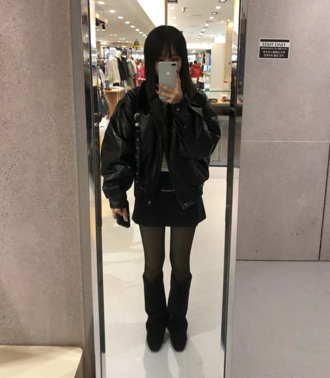 쓰리타임즈 슬릿스커트 상품이미지3