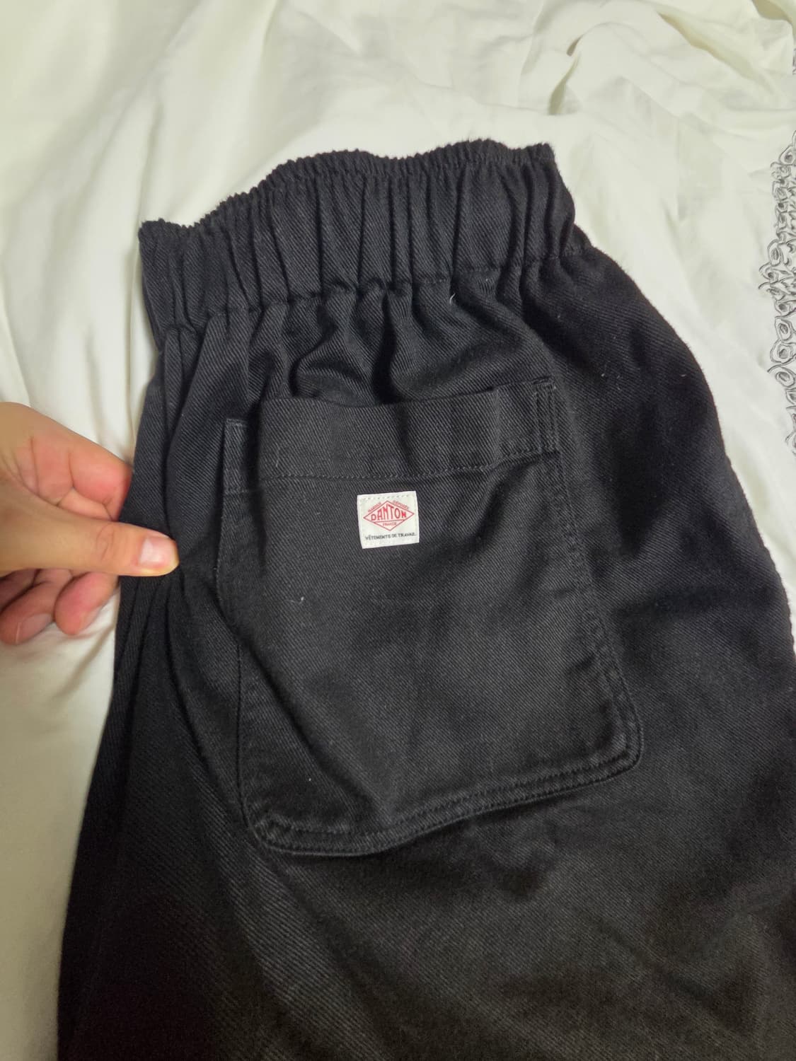 단톤 세미오버핏 면바지(34~36) 상품이미지5