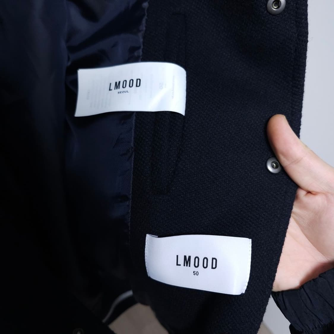 LMOOD 엘무드 바시티 자켓 50 (L) 상품이미지4