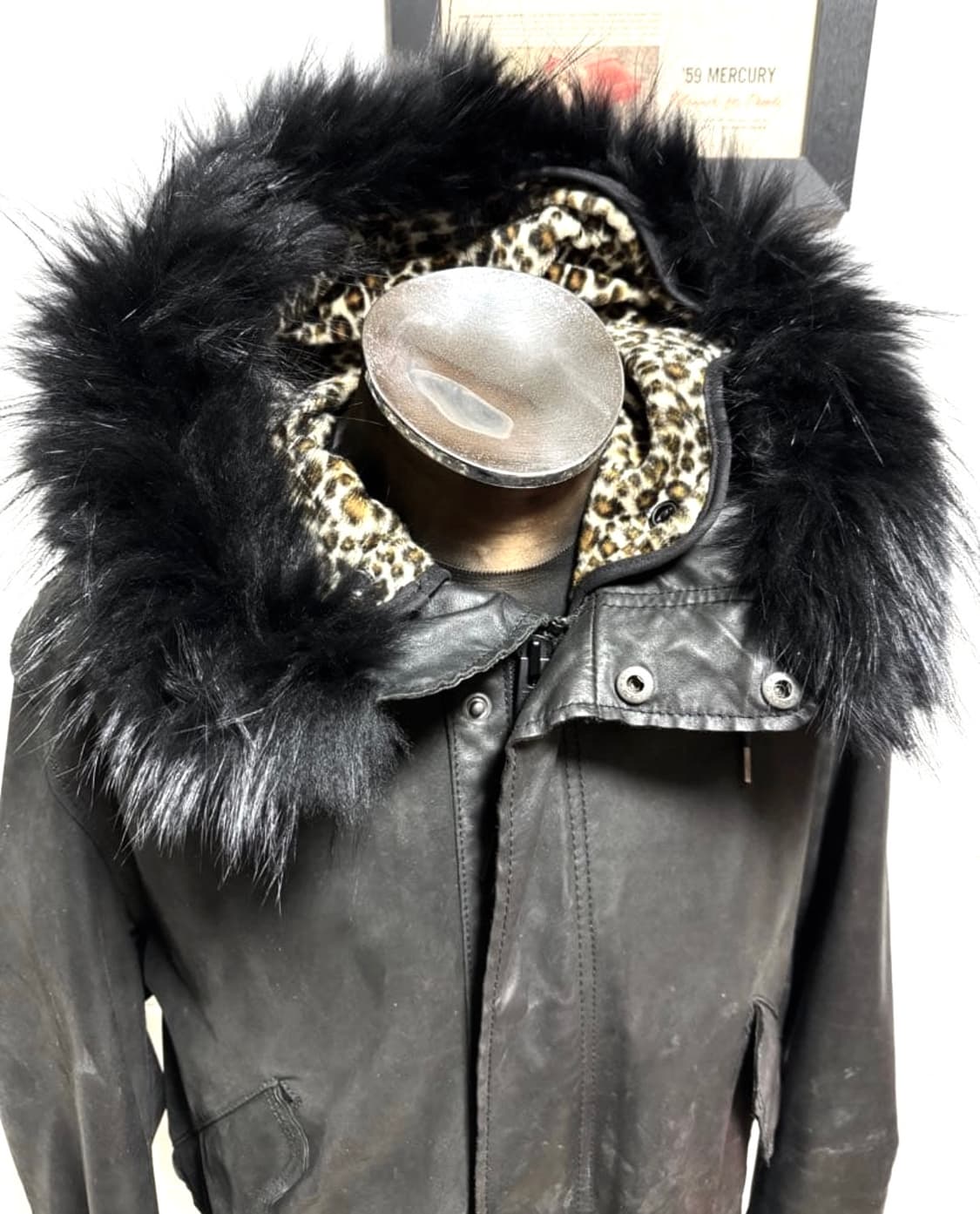 Schott M-51  [RIDE or DIE] Leather Parka 상품이미지4