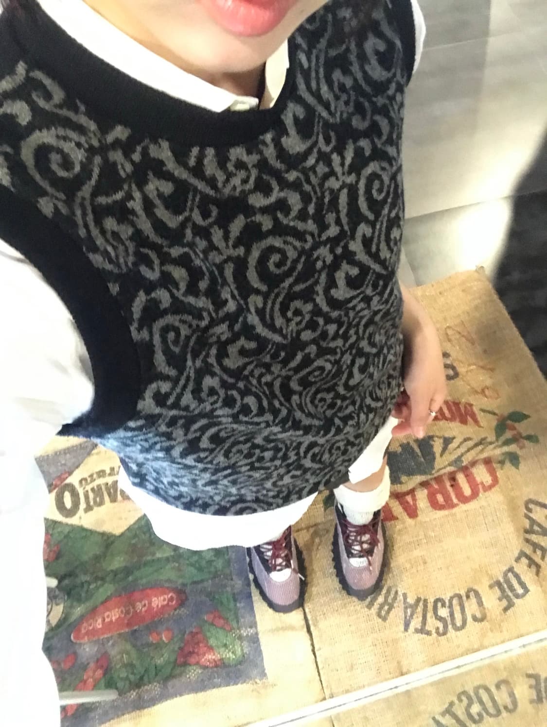 Number Nine knit vest 상품이미지1