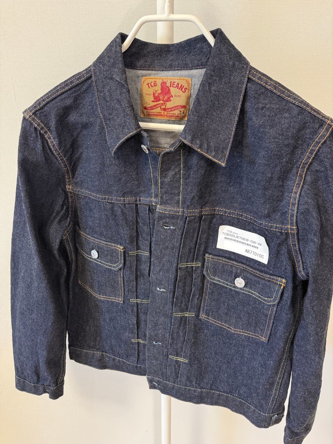 TCB 50's 자켓 44사이즈 새상품 상품이미지2