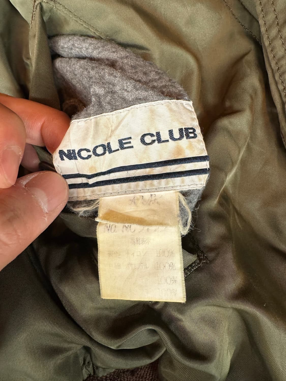 Nicole Club workers 빈티지 여성 항공점퍼 상품이미지5