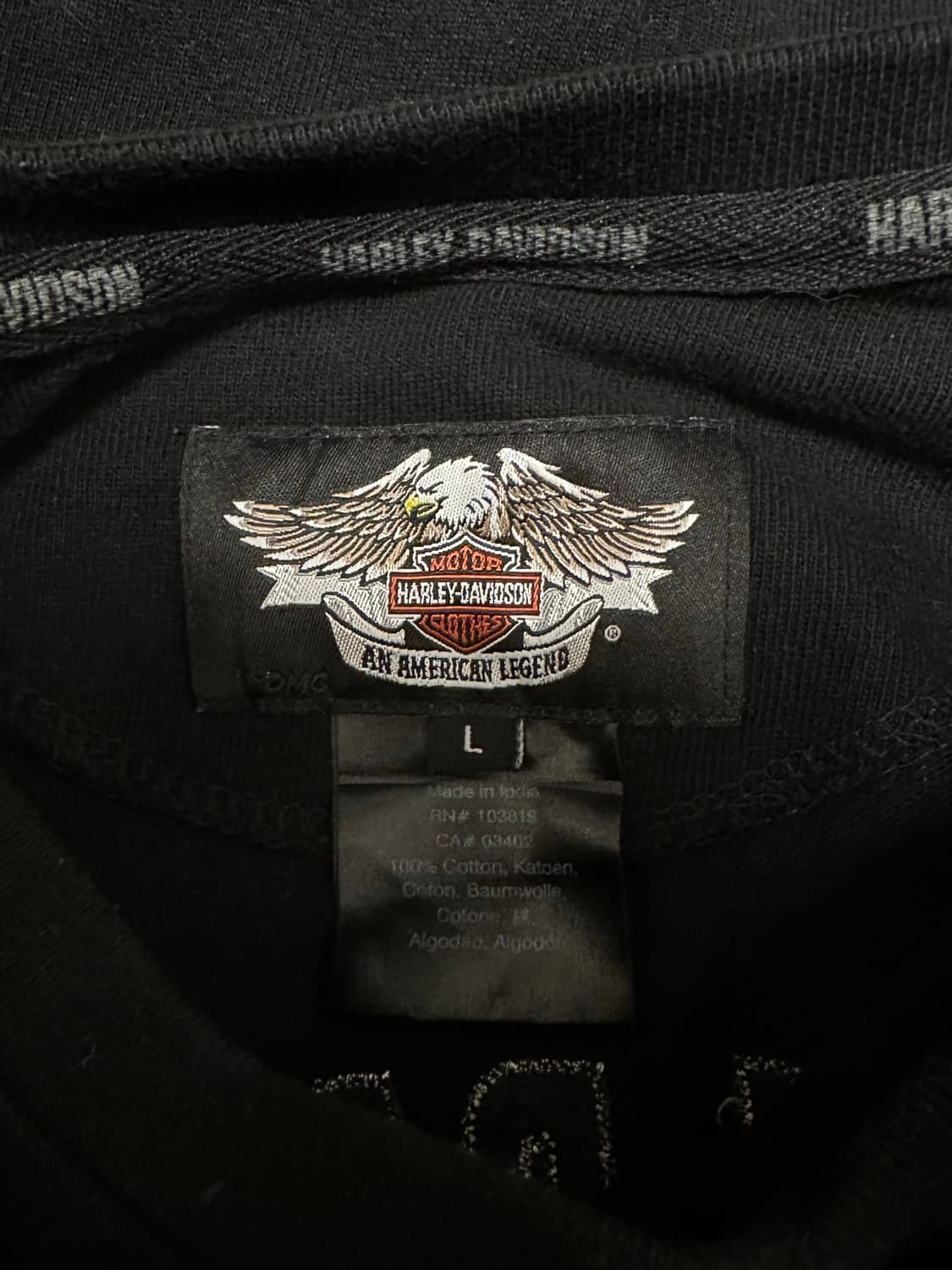 할리데이비슨 레이싱 맨투맨 L 상품이미지3