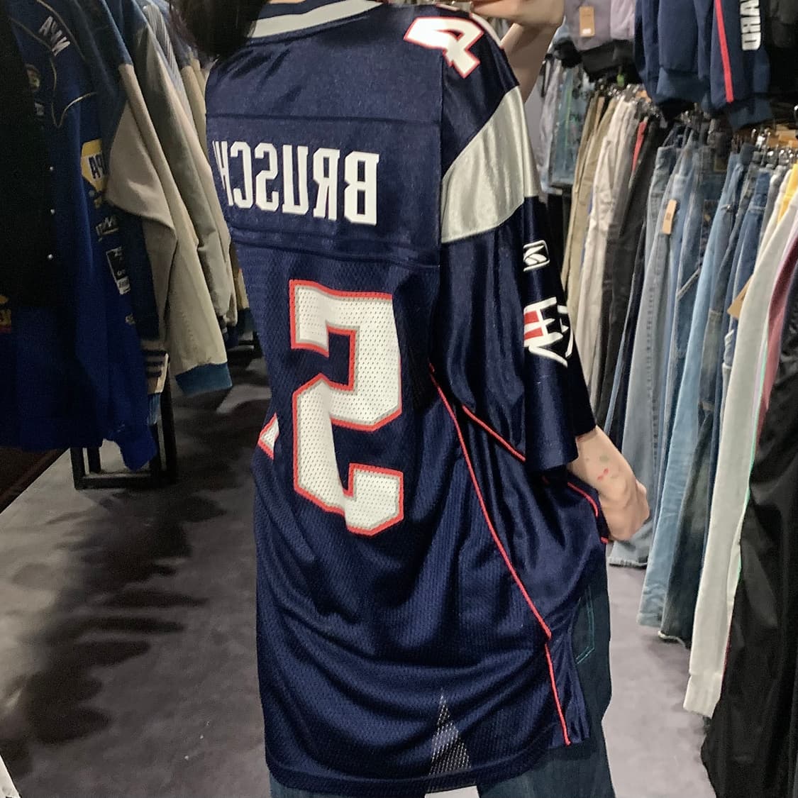 [IM] NFLxReebok 패트리어츠 Bruschi No.54 네이비 상품이미지5