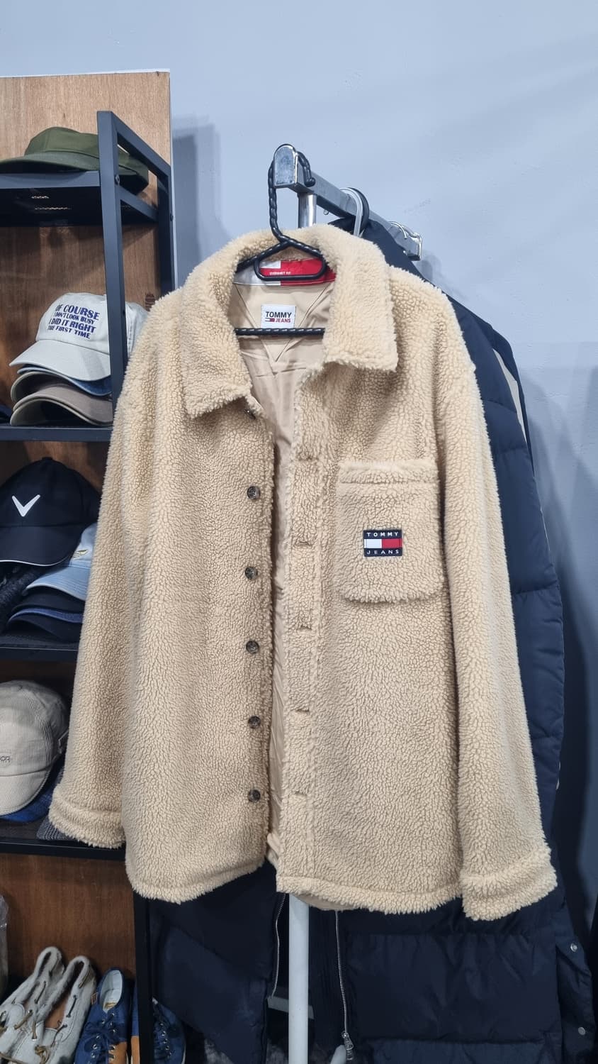 한섬)타미진스 오버핏 셔츠형 플리스 L(105~110) 상태10/8 상품이미지1