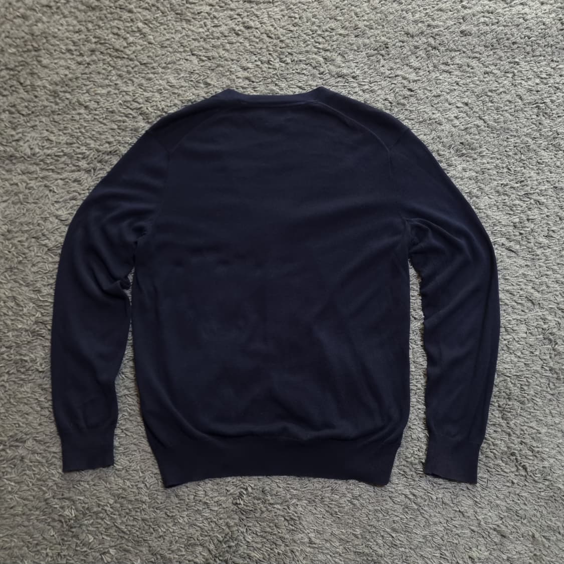 폴로 랄프로렌 포니 가디건 M 100 네이비 피마코튼 니트 긴팔 상품이미지2