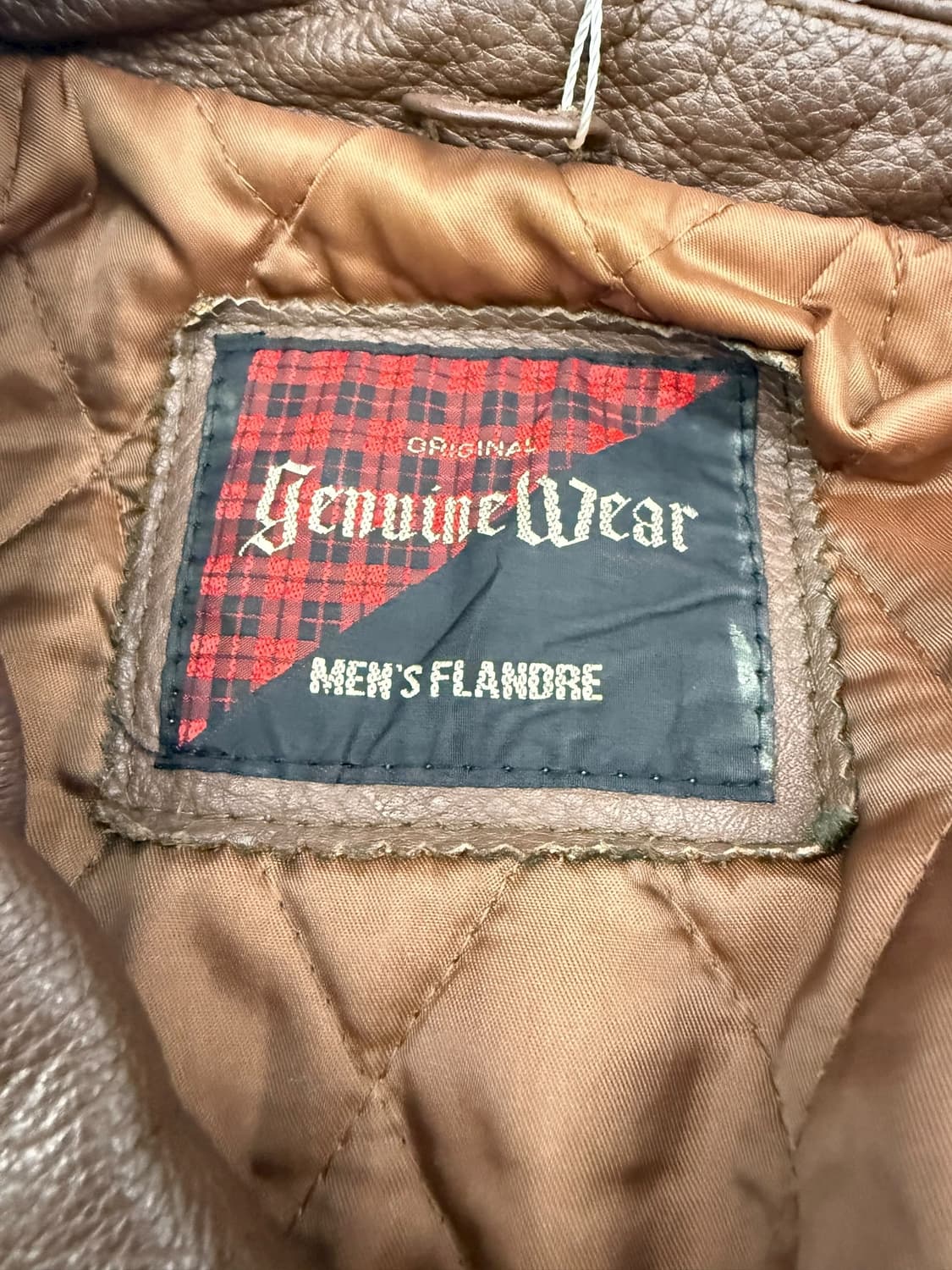 JPN 멘즈플랑드르 90‘s 오버핏 리얼레더 소가죽자켓 상품이미지7