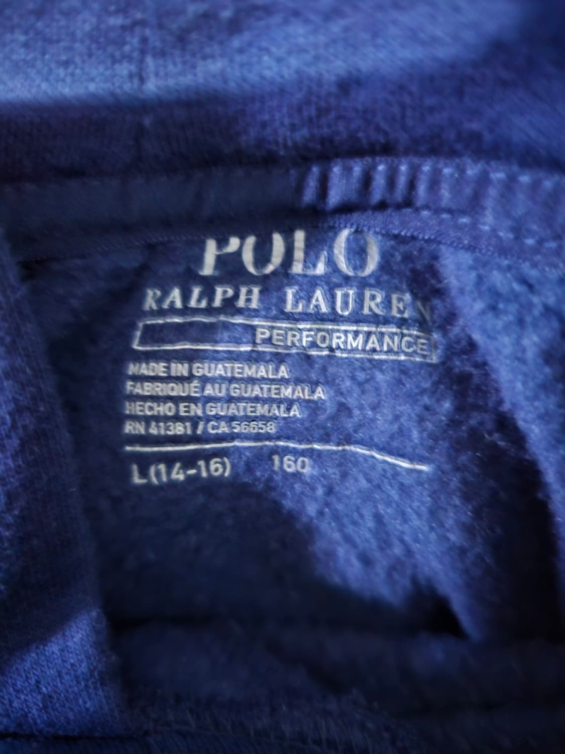 폴로 POLO 성조기 후드티 S사이즈 상품이미지3