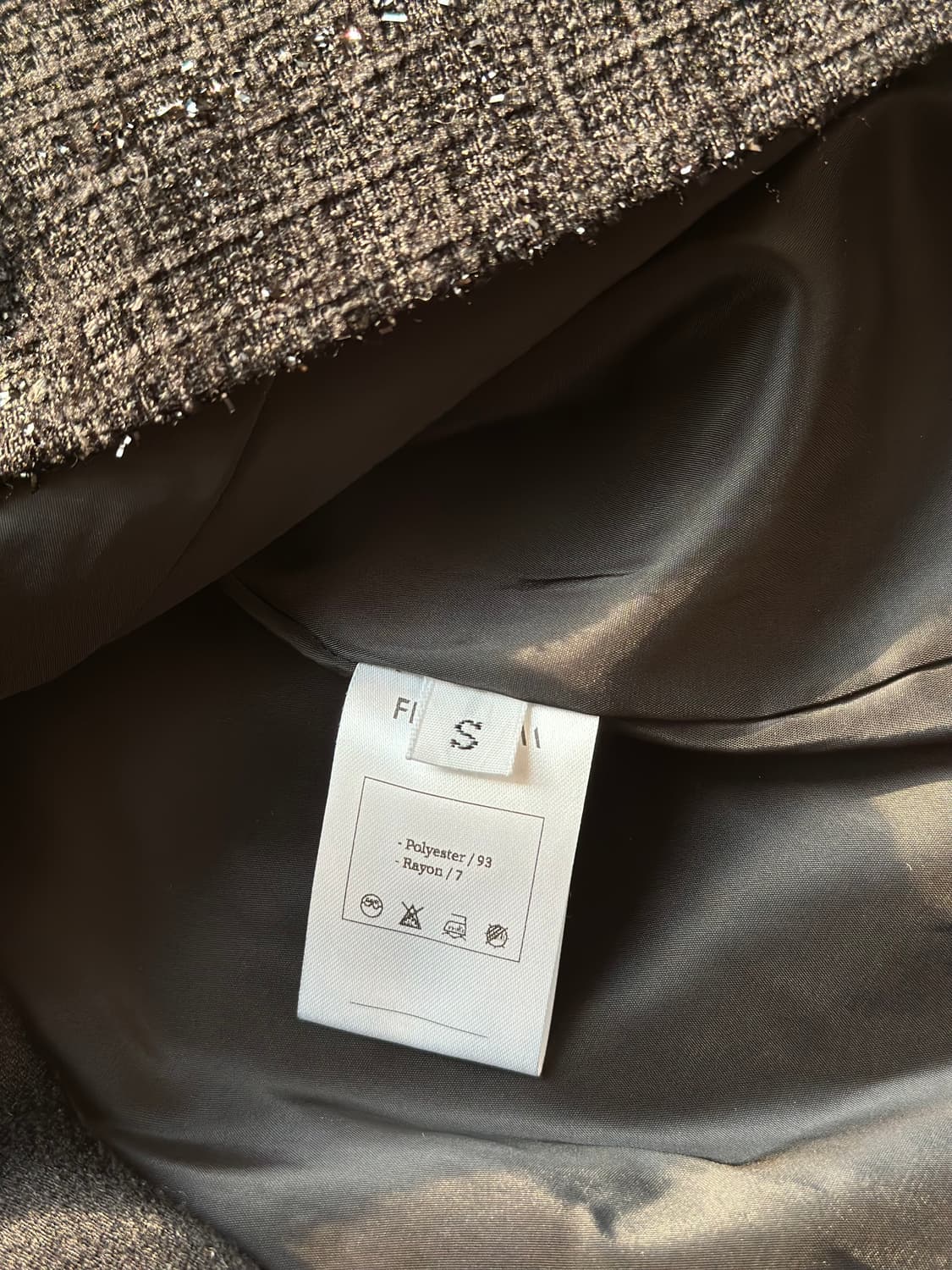 플로움 Heartweed Dress 하트 트위드 원피스 S 상품이미지10