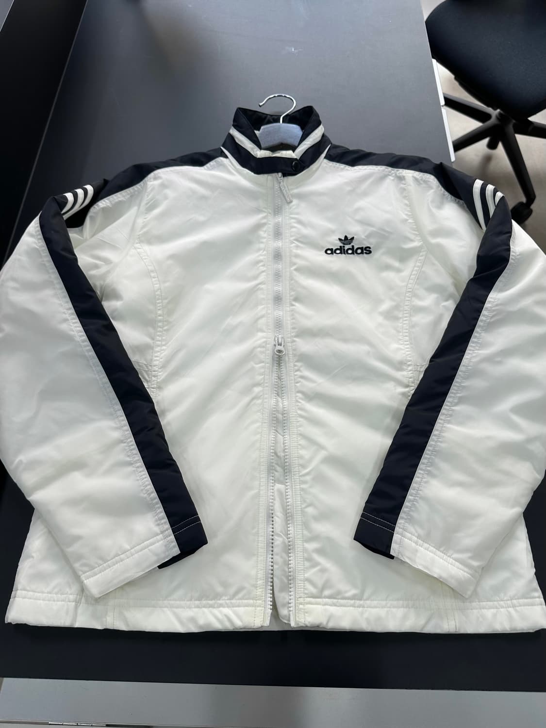 아디다스 넥버튼 투웨이 바이커 점퍼 데드스탁 상품이미지6