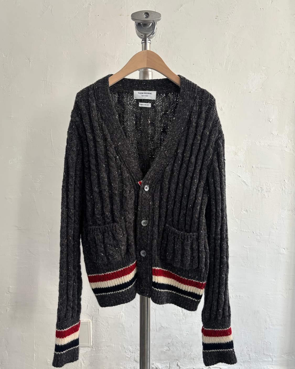Thom Browne 톰브라운 모헤어 울 가디건 상품이미지4