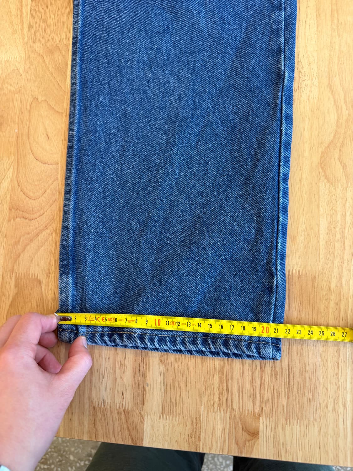 랭글러 릴렉스 핏 인디고 데님 팬츠 상품이미지8