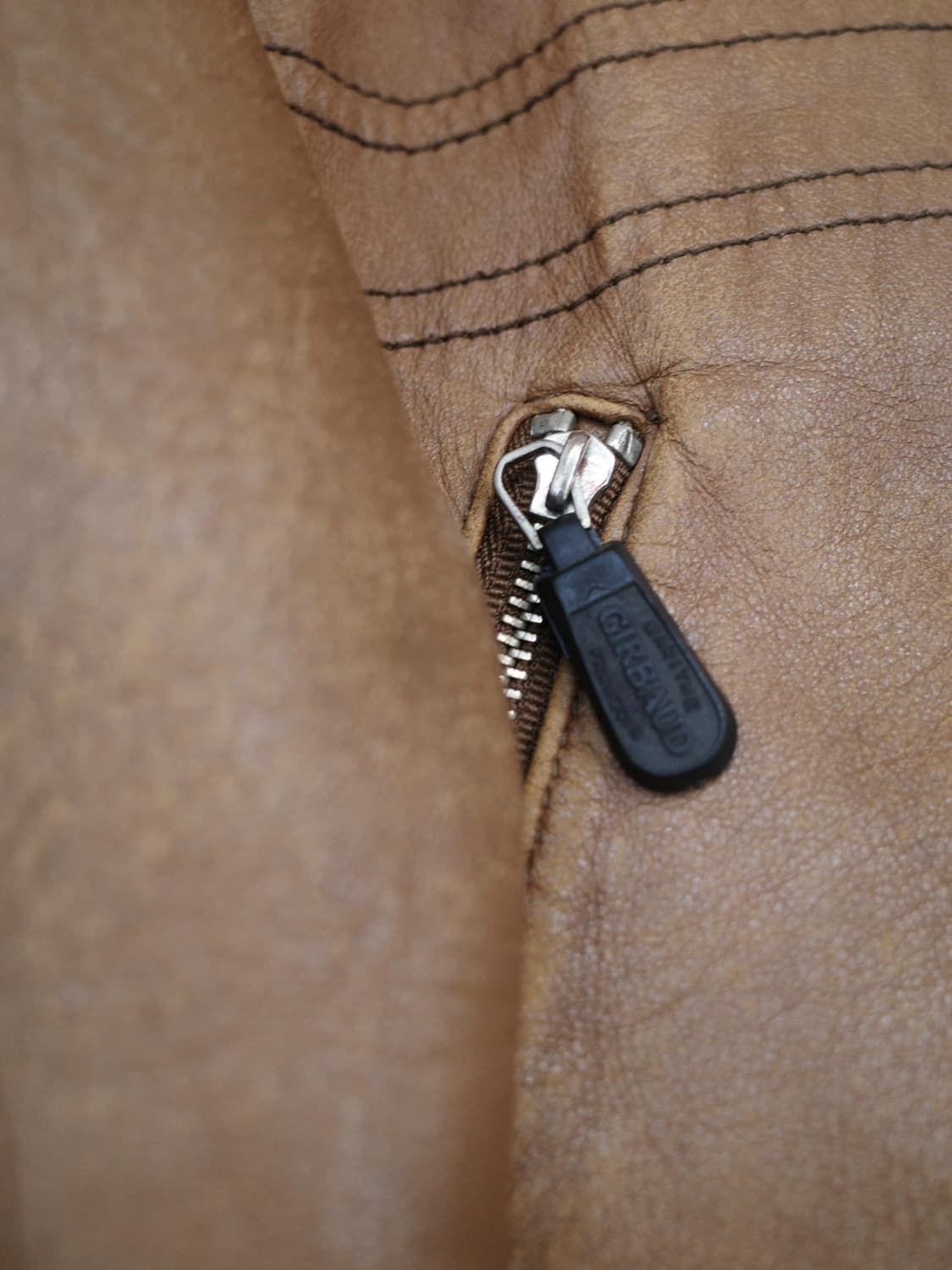 90‘s 마리떼 프랑소와 저버 레더 봄버 상품이미지2