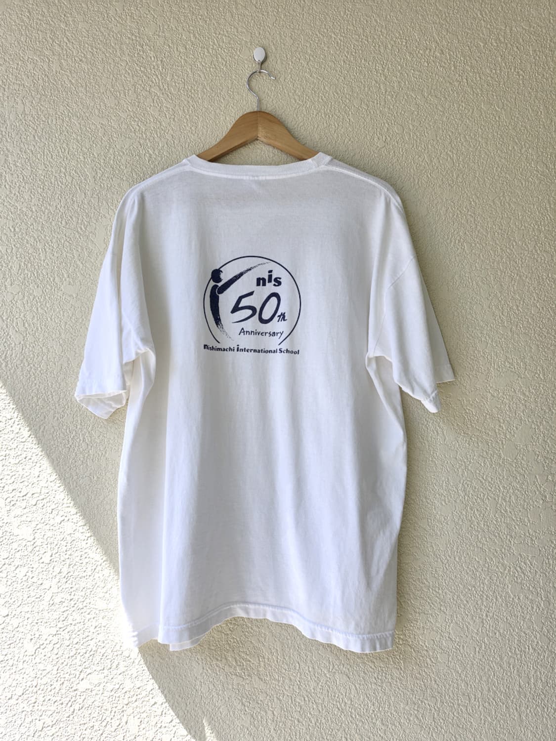 90s 니시마치 국제학교 50주년 (made in usa) 상품이미지6