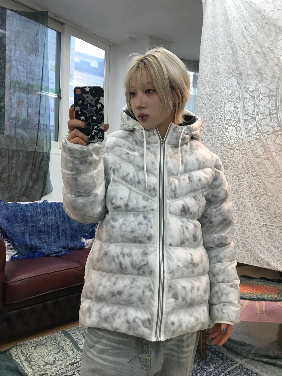 나이키 후드 경량패딩  상품이미지1