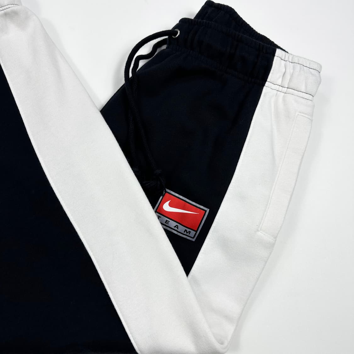 나이키 팀 스우시 오레오 블랙 조거팬츠 (L 여성추천) 상품이미지1