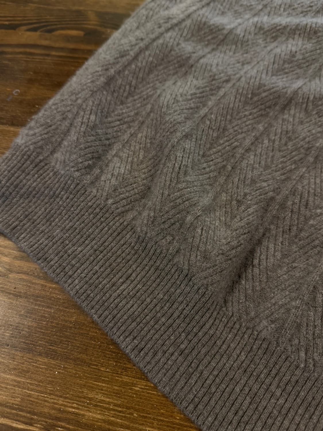 밴브루 캐시미어 니트 베스트 100 상품이미지7