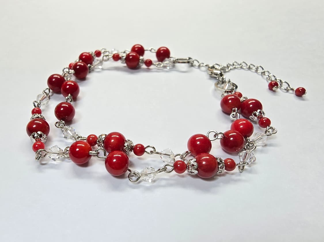 산호석 목걸이 세트 상품이미지4