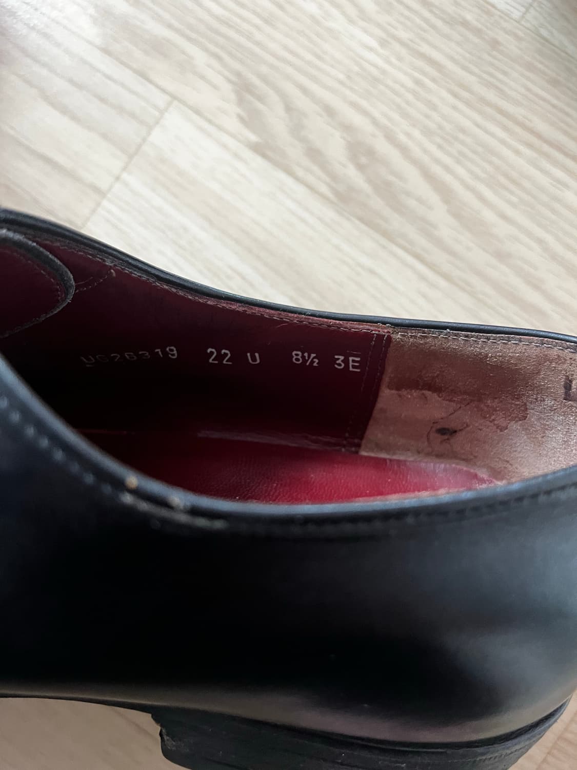 페라가모 레이스업 레더 슈즈 상품이미지5