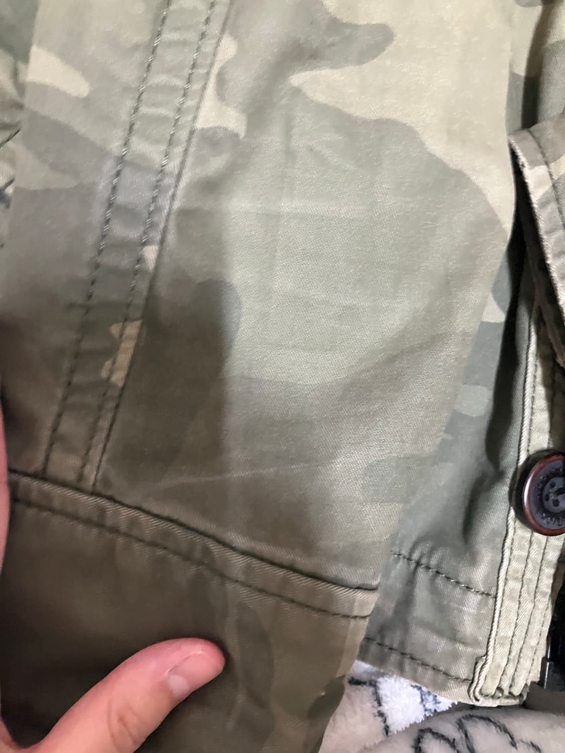 아베크롬비 카모 밀리터리 자켓 S 상품이미지2