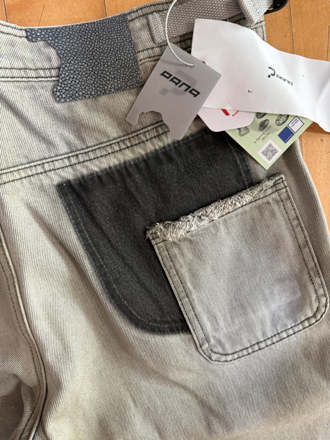 2size   panq 카펜터팬츠 새상품 판매 상품이미지3