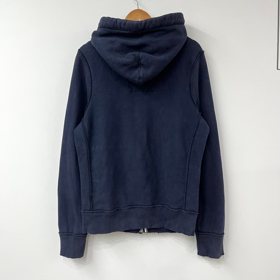 아베크롬비 자수로고 네이비 후드집업 상품이미지3