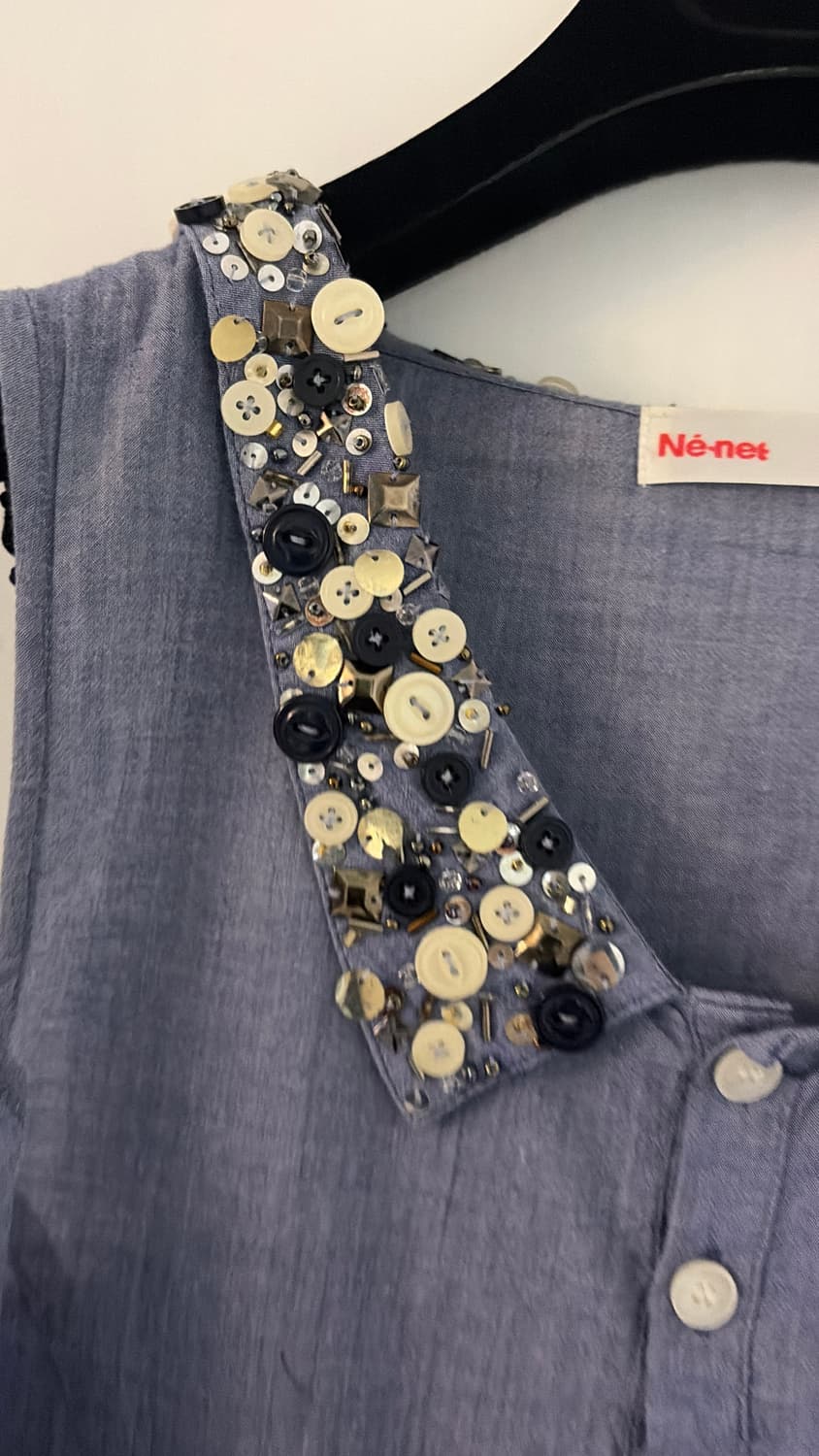 Nenet 디테일 나시티 상품이미지3