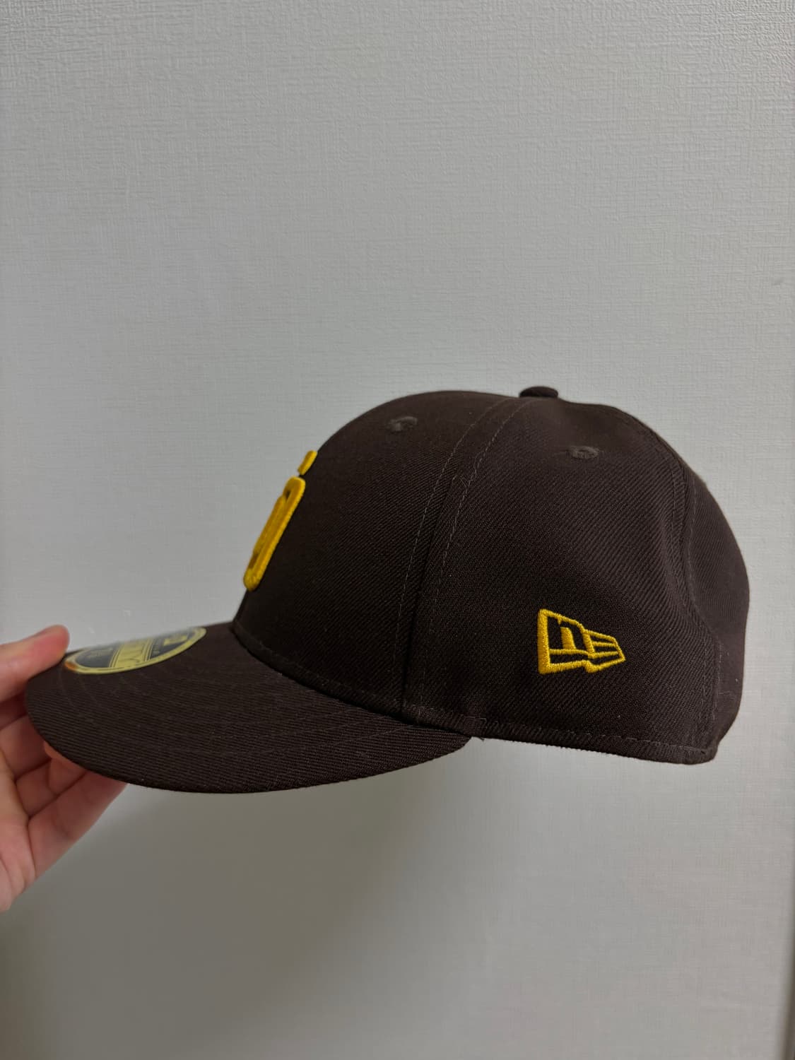 뉴에라 7 3/8 어센틱 샌디에이고 브라운 상품이미지2