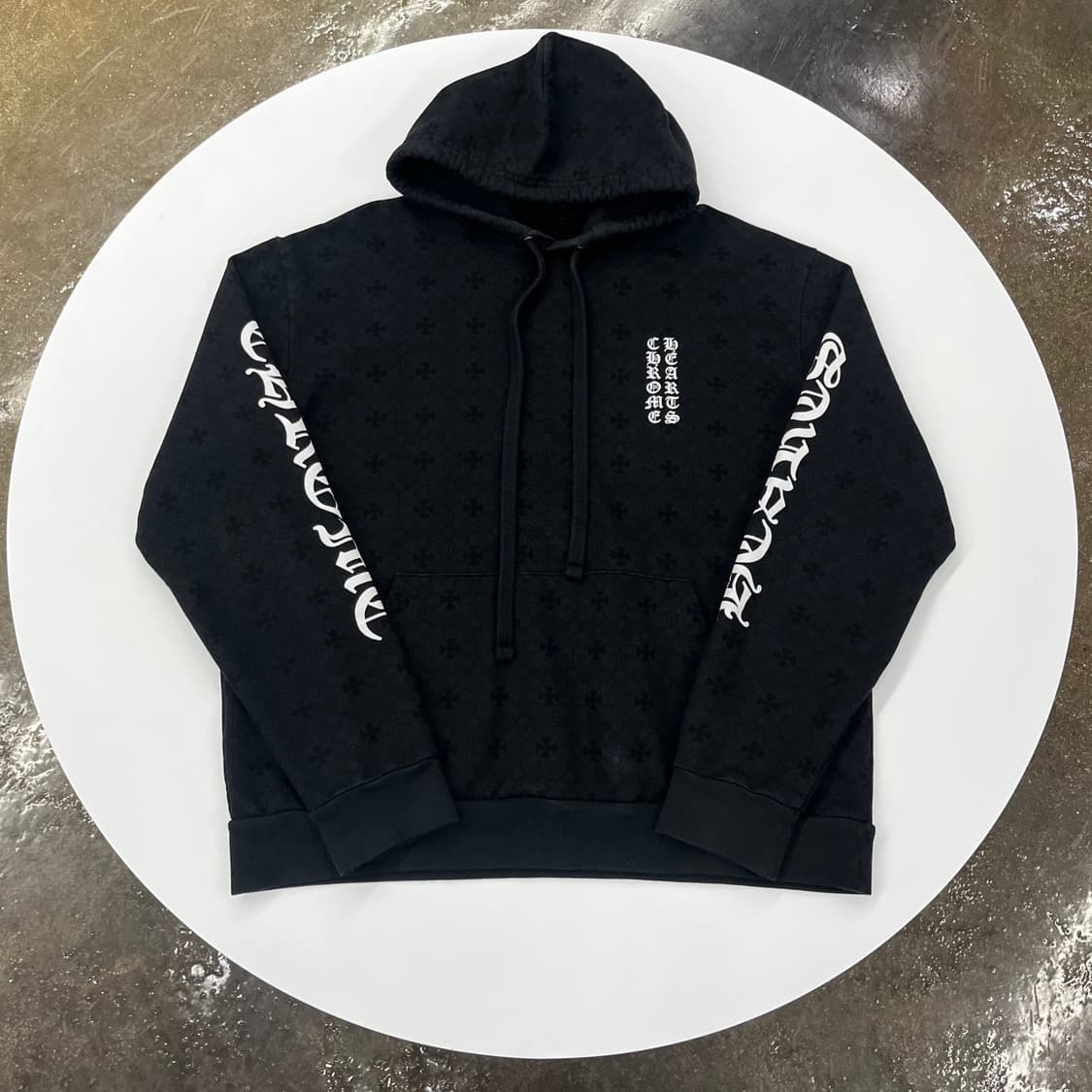 크롬하츠 플러스크로스 홀스슈 후드티 [M사이즈] 상품이미지2