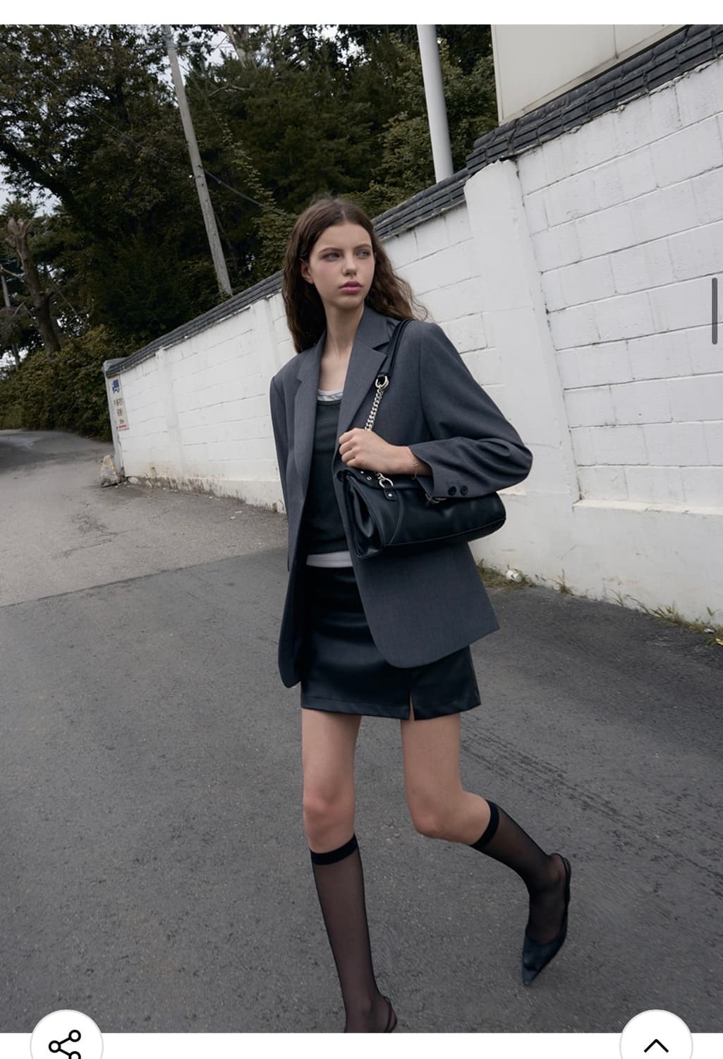 (새상품)(M) 레더리 어반 베이직 싱글 블레이저 [GREY] 판매 상품이미지8