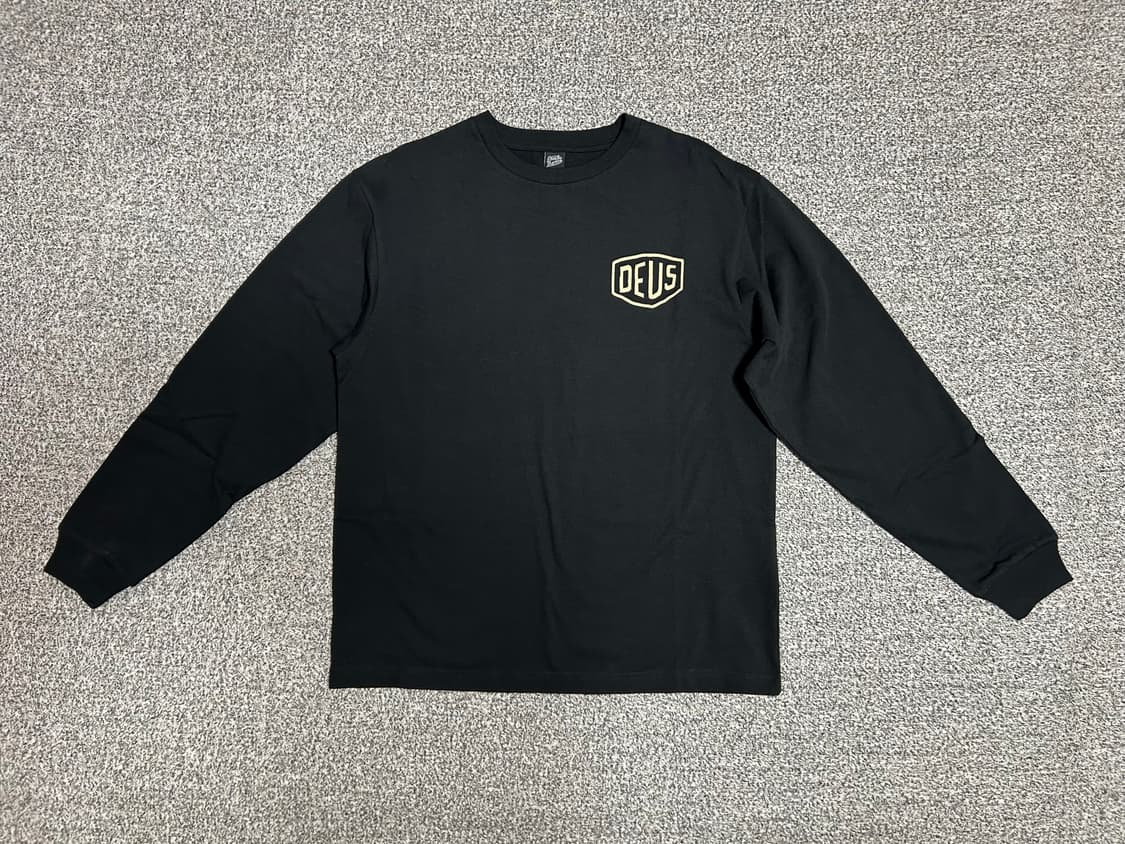 데우스 엑스 마키나 롱슬리브 블랙 Msize 포장지(O) 상품이미지1