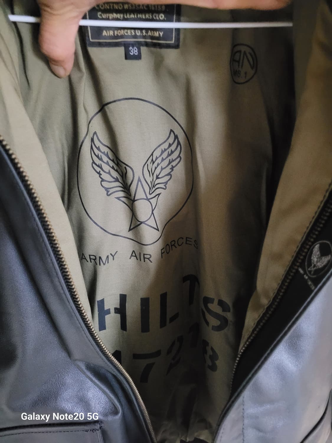 U.s army 가죽자켓 상품이미지7