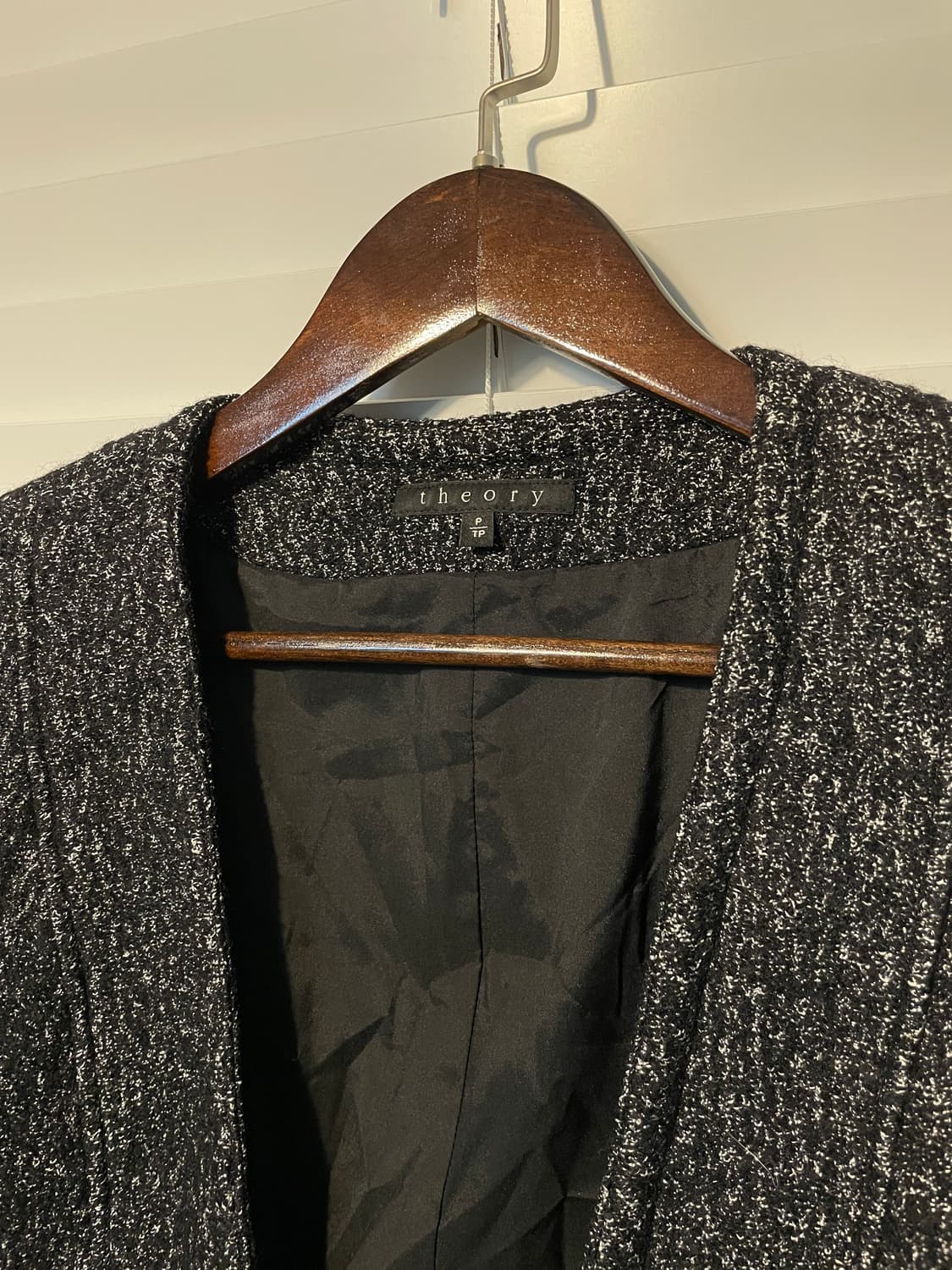 띠어리 카라리스 트위드 자켓 상품이미지5