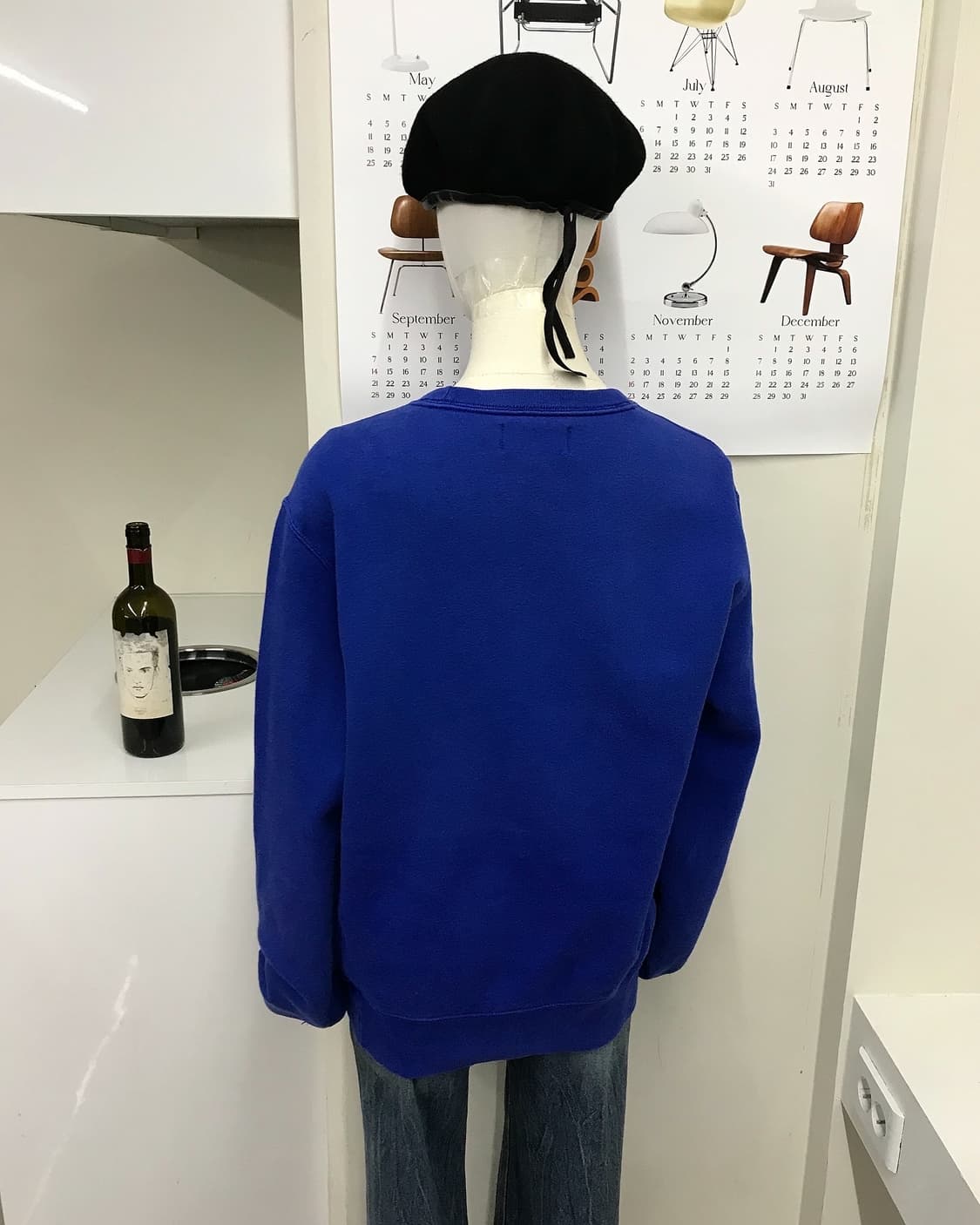 폴로 코발트블루 맨투맨 상품이미지8