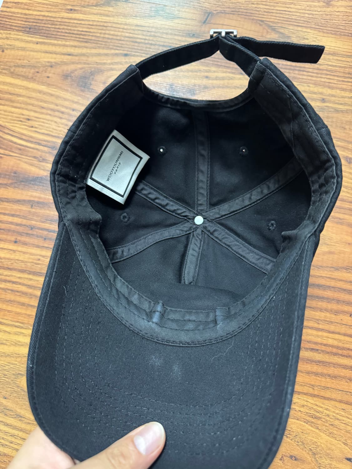 우영미 파리 자수 볼캡 상품이미지3