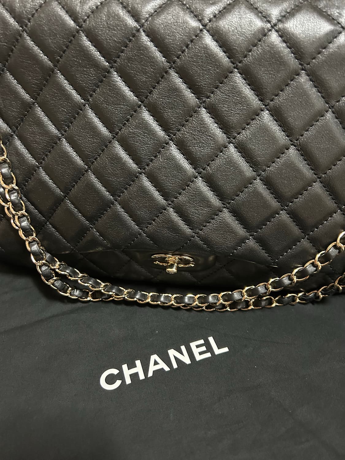 Chanel flap bag black 상품이미지2
