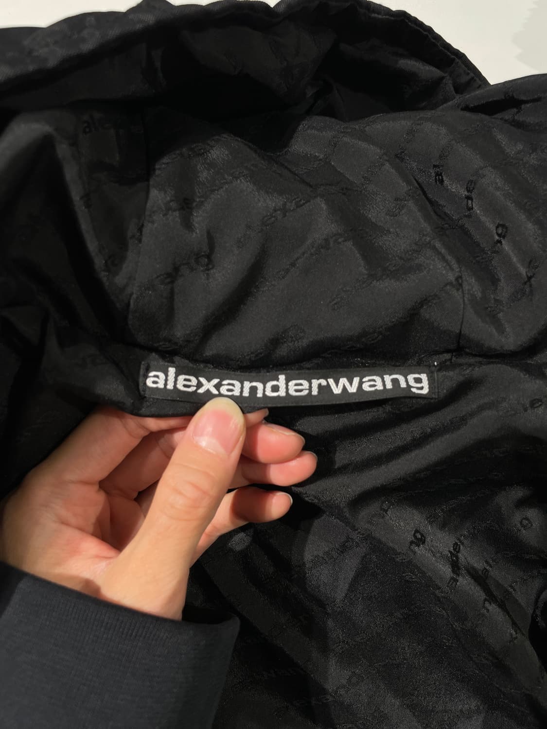 알렉산더 왕 블랙 클래식 크롭 패디드 후디 자켓 상품이미지7